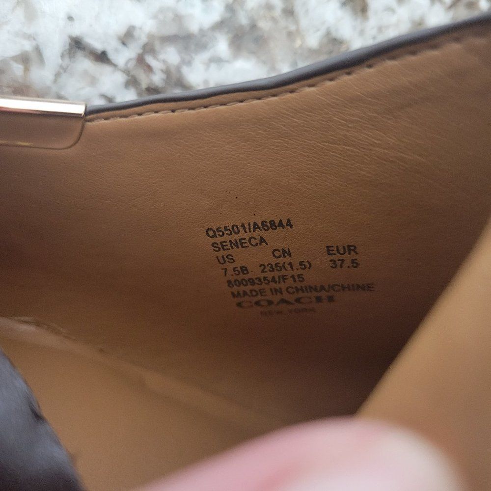 Coach Seneca Bootie size 7.5 B - Picture 6 of 13